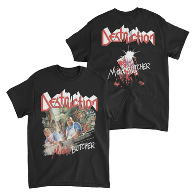 Destruction   Mad Butcher Thrash Metal T-Shirt