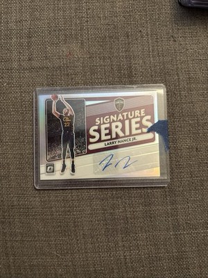 2020-21 Panini Donruss Optic Signature Series Larry Nance Jr #SS-LNJ Auto