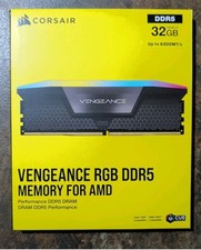 Corsair Vengeance RGB DDR5 32GB 2x16GB 6000MHz DIMM Intel XMP Ready RGB