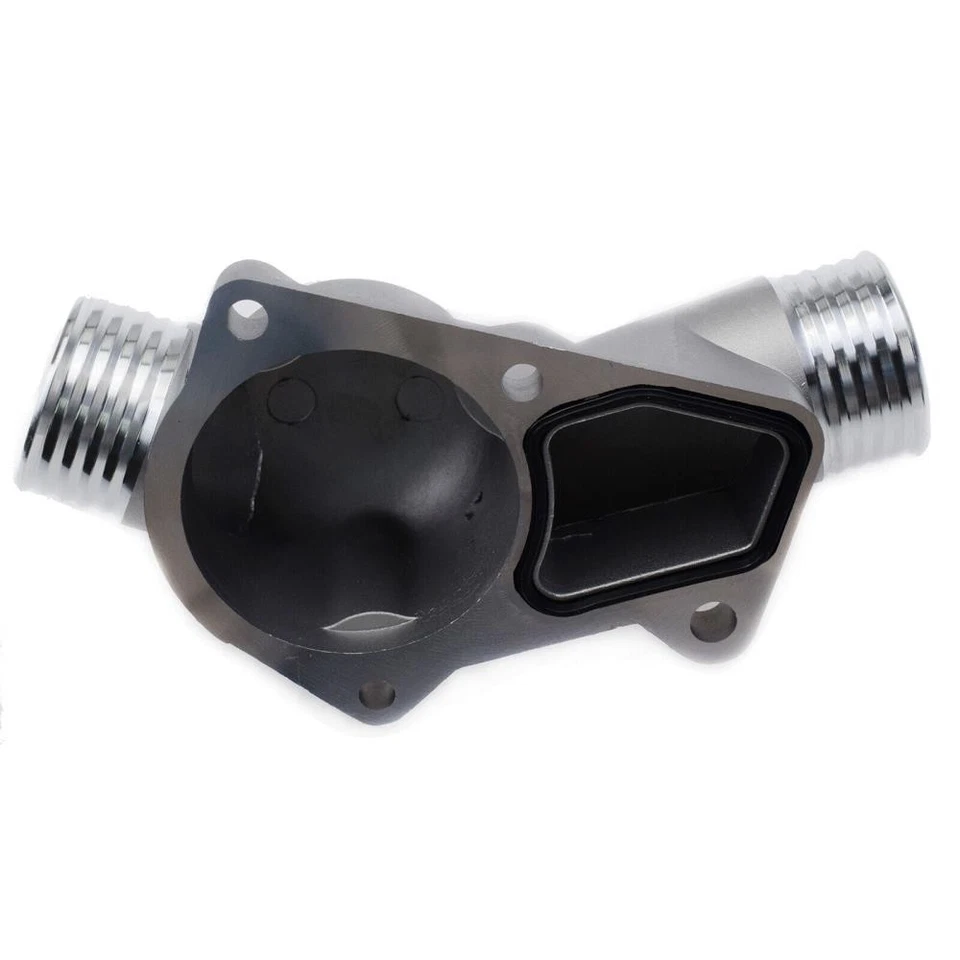 Aluminum Coolant Thermostat Housing & Gasket For BMW M3 Z3 E34 E36 11531722531 - Imagem 3 de 4