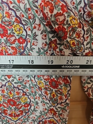 Boden Linen Shirt UK 10 Floral Current Season New Without Tags 100% Linen - Picture 10 of 12