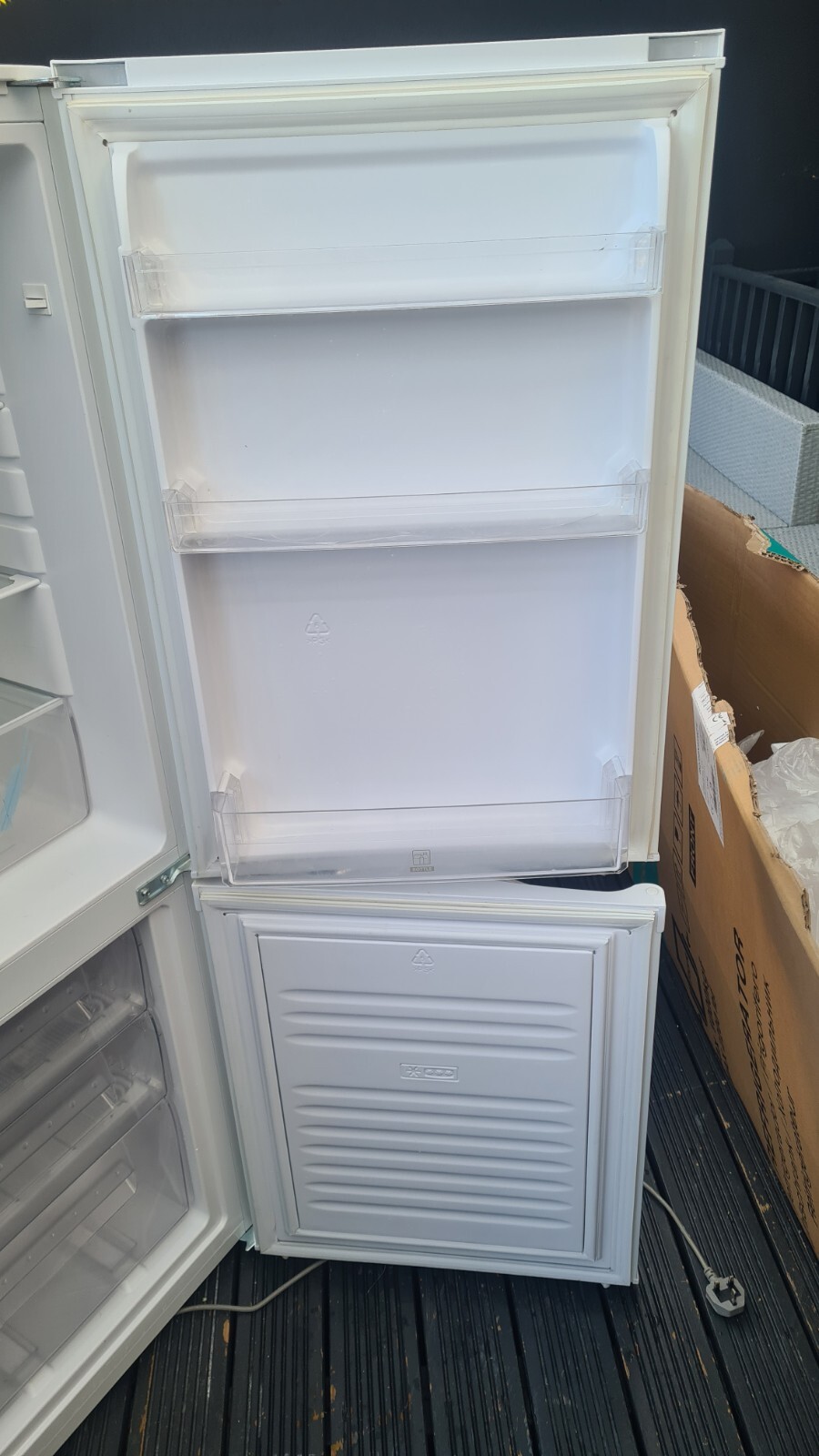 Essentials Fridge Freezer eBay