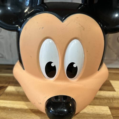 Mickey Mouse VTG Halloween Plastic Mold Trick or Treat Bucket/basket -PTI Group - Picture 3 of 7
