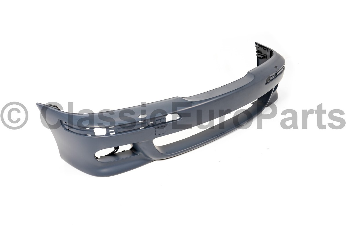M-Tech front bumper primed without trims for BMW E39 /w HLW and
