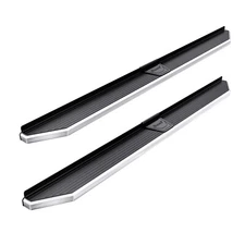 HD Ridez Flat Style Running Board 6" Polished Fit 11-26 Dodge Durango 4-Door