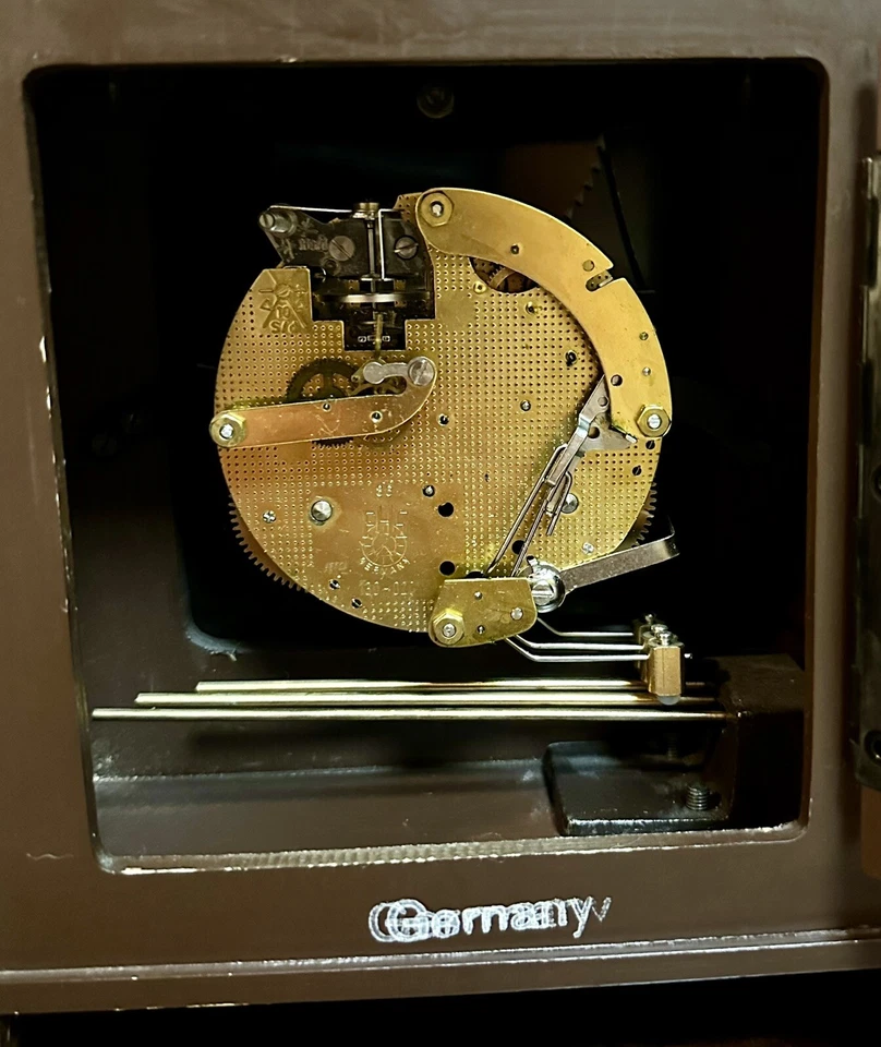 BULOVA GUSTAV BECKER 130-020 - FASES LUNARES - FIRMADO POR FRANZ HERMLE e SON Foto 3 de 4