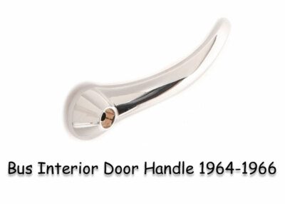 VW TYPE 2 BUS 1964²-1966 DELUXE CHROME INTERIOR FRONT DOOR HANDLE