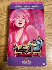 Marilyn Monroe Some Like It Hot VHS MGM/UA Home Video 1959 Comedy Classic In Glo