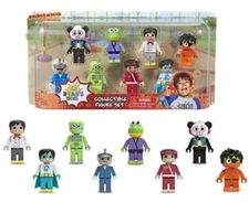 Just Play Ryans World Collectible Figure Set 8 Pieces New