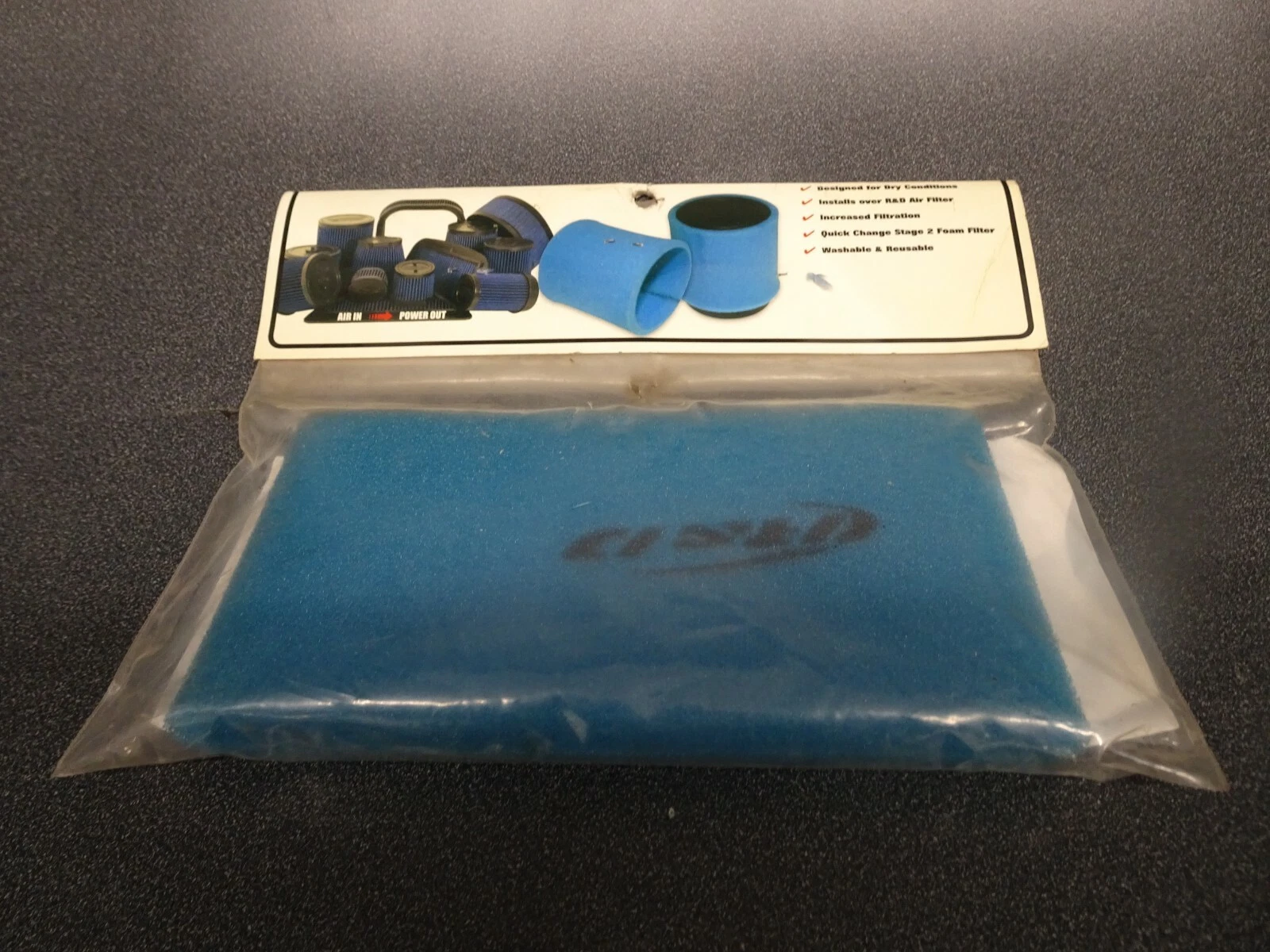 New R&D Foam Filter Fits Sukuki LTR 450 #1011-1191