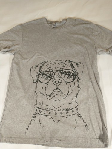 next level t shirt  womens large Rottweiler Head