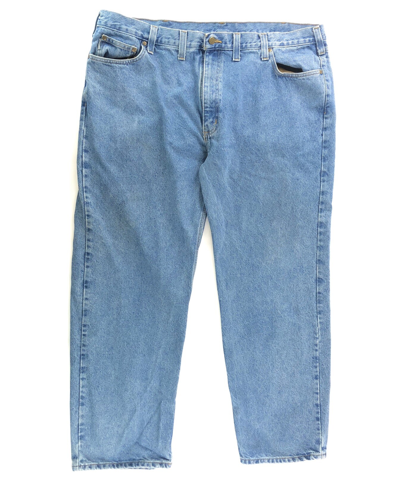 Carhartt B480 LVB Traditional Fit Blue Denim Jeans Ta… Gem