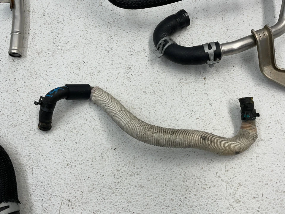 18 19 20 Lexus RC300 2.0L Engine Coolant & AC Line Pipe Hose Set 1541 OEM - Image 3 of 4
