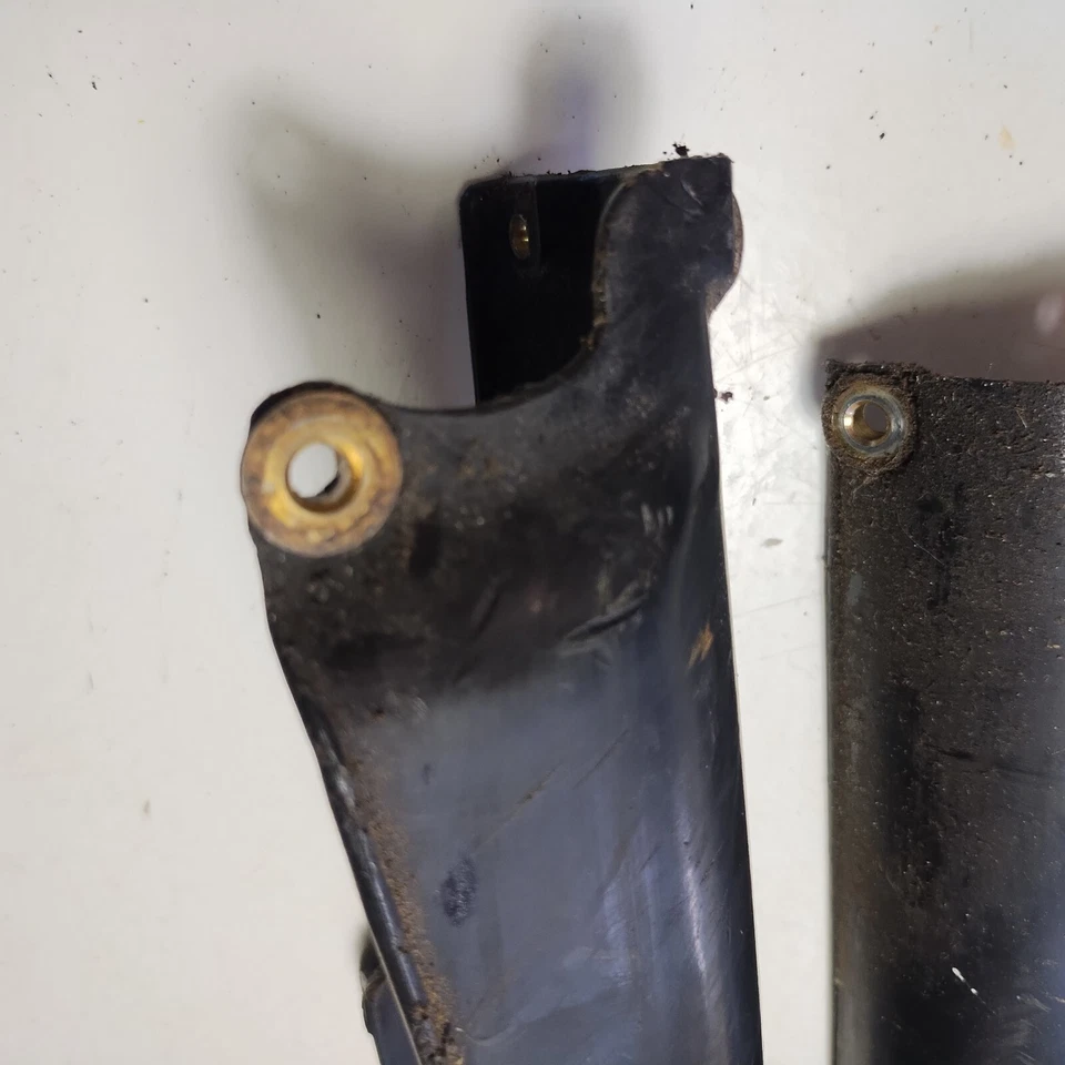 Husqvarna TE410 TE 410 1999 protectores de horquilla cubiertas de plástico Foto 4 de 4