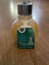 Bath  Body Works Vanilla Bean Noel 2-in-1 Body Wash  Bubble Bath 4.8oz Holiday