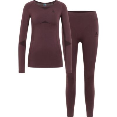 Odlo Set Fundamentals Performance Damen Funktionsunterwäsche 196081 Fudge