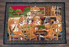 VINTAGE Tapestry of Dogs Playing Poker/Cards -Game Room Decor  54”x 38"