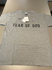 Nike X Fear of God NBA T Shirt Black 