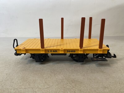 LGB Lehmann Toy Train System 94469 Train Car G Scale flat car