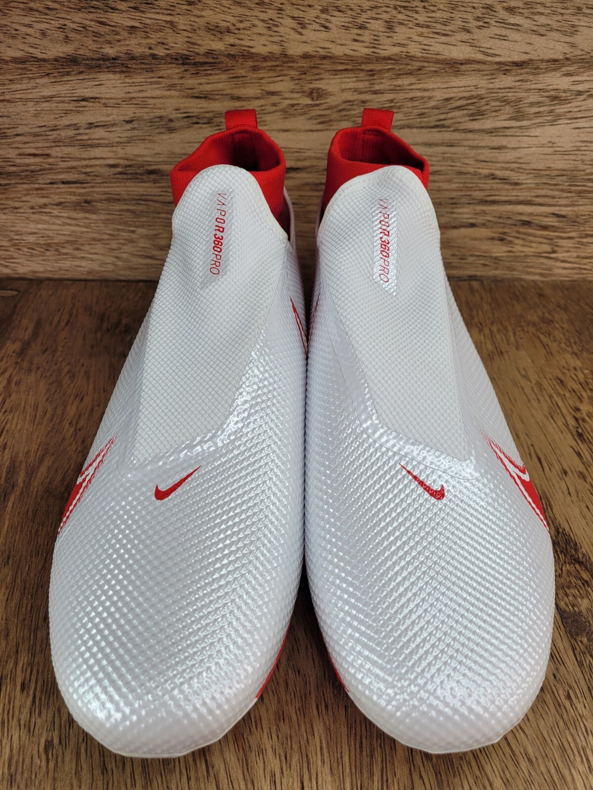 Nike Men's Vapor Edge Pro 360 Football Cleats Red White AO8277102 Lot