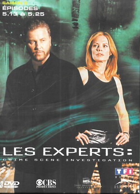 ''Les Experts'' Saison 5 - Episodes 5.13 à 5.25 [Coffret 3 DVD] - TRES BON ETAT