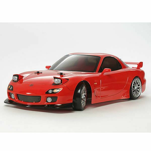 TAMIYA　 MAZDA RX-7 1/10 未使用ボディー Mazda RX-7 FD3S RX7 Spirit R 1-10 Body Set (with Headlight