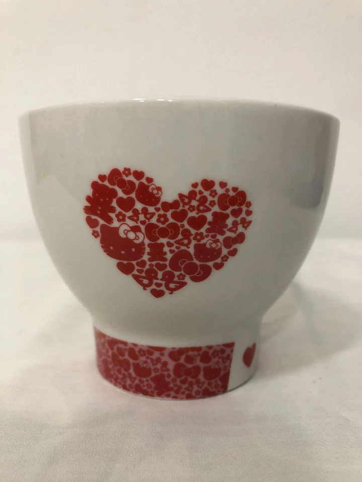 SANRIO HELLO KITTY TAZZA CIOTOLA PORCELLANA PUBBLICITARIA - 1976 - 2011 - Imagen 3 de 4