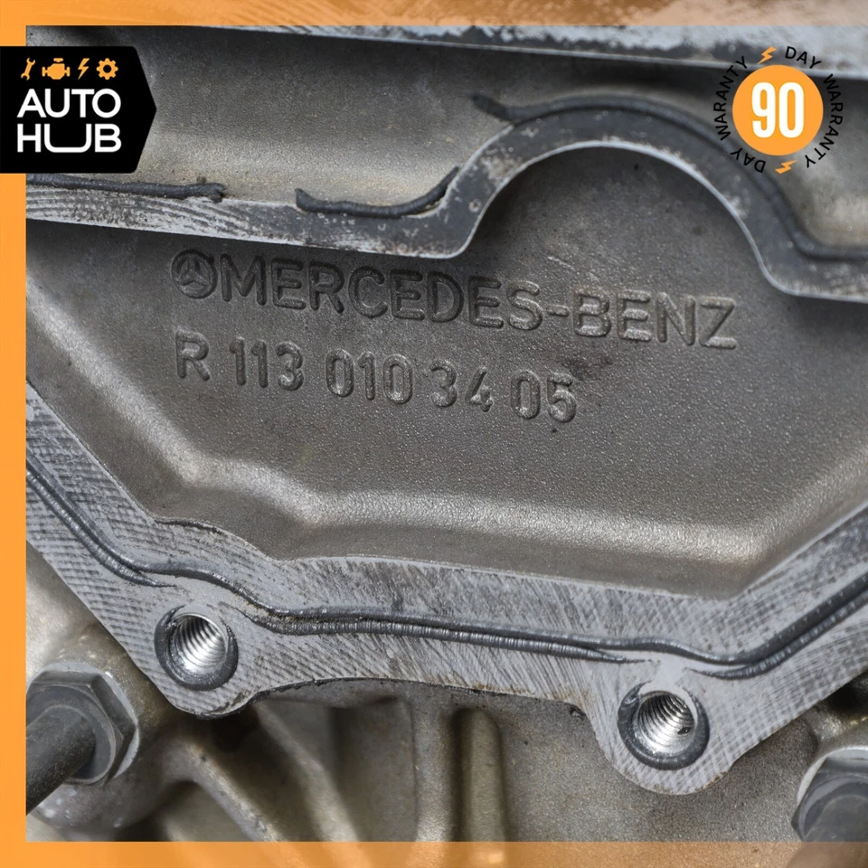 Bloco de motor 00-03 Mercedes W163 ML55 CLK55 AMG M113 5.4L fabricante de equipamento original - Imagem 3 de 4