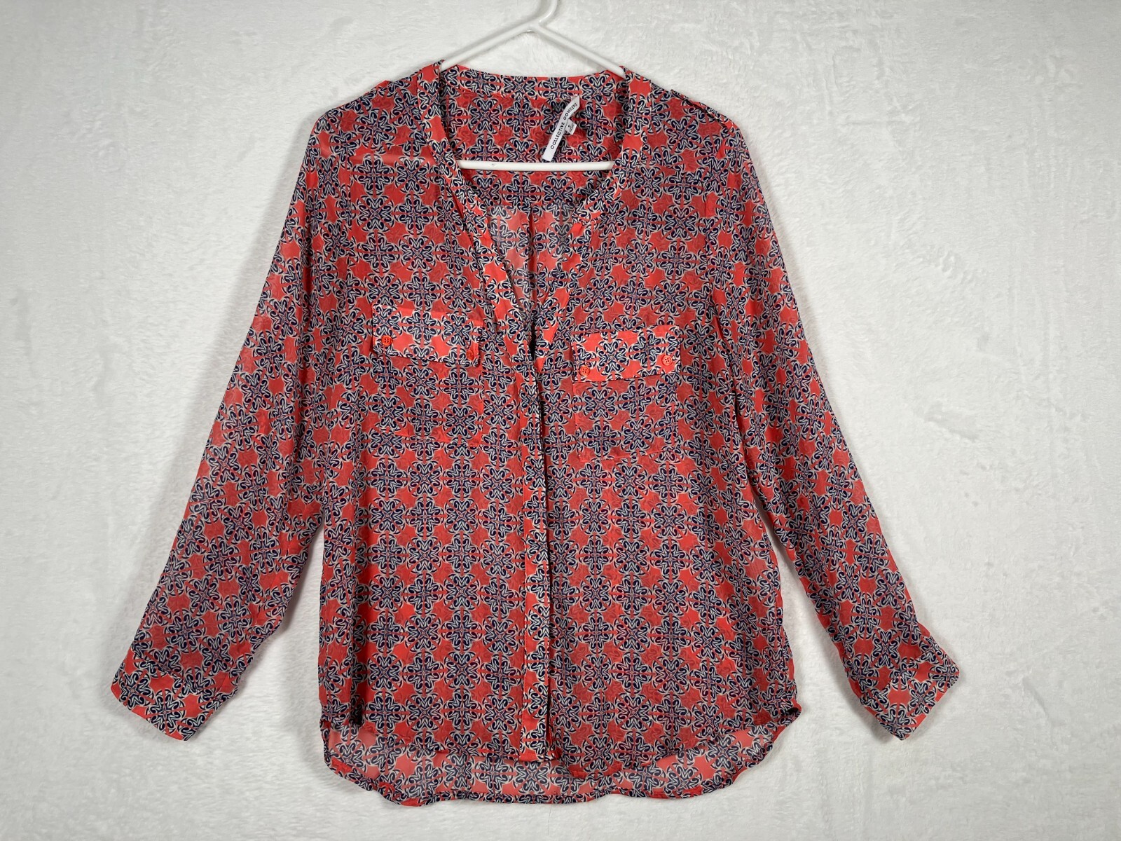 Collective Concepts Rilo Button Front Blouse Size… - image 1