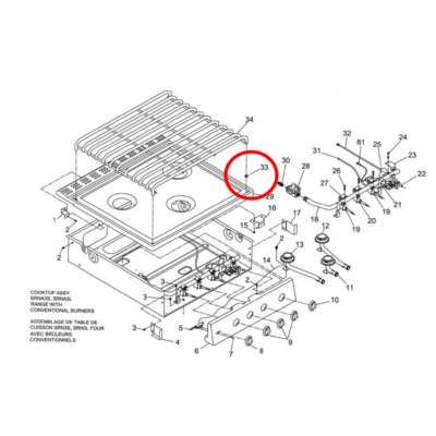 $AVE 8 Pack Stove / Range Grate Rubber Grommets - Camper Motorhome RV 071129 - Foto 7