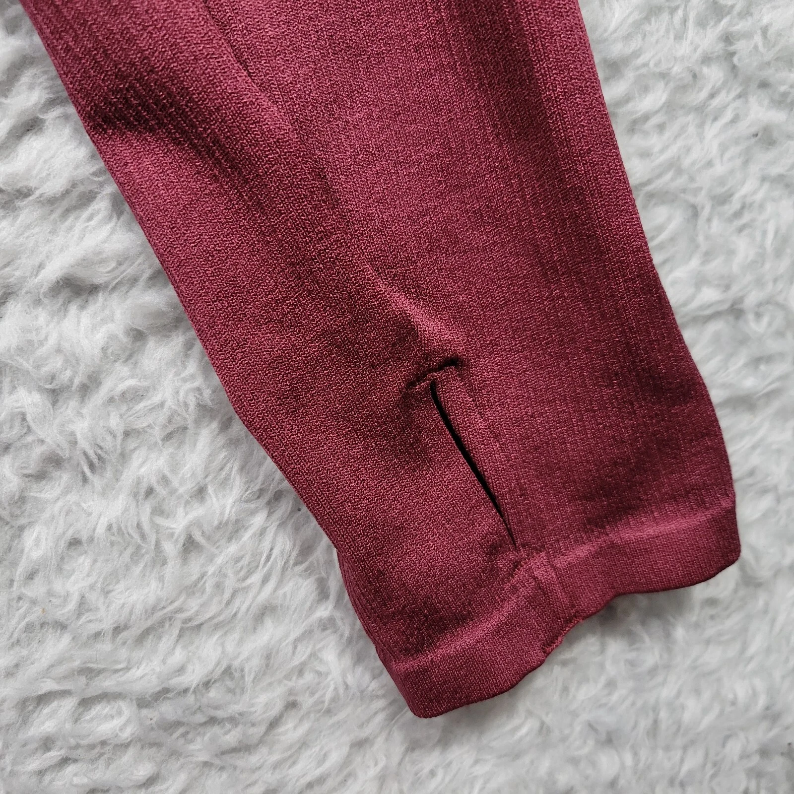 fabletics full zip long sleeve compression jacket