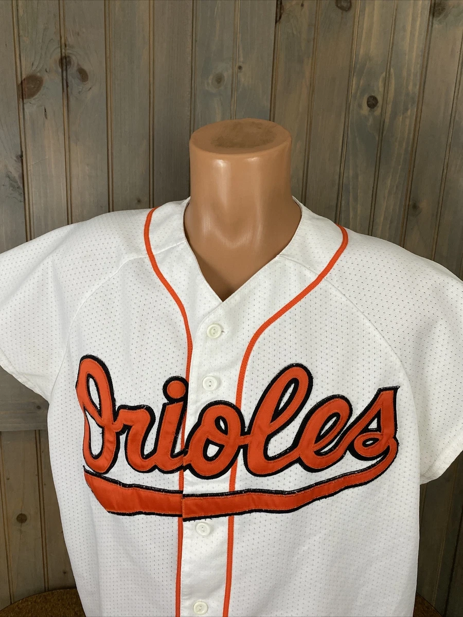 VINTAGE BALTIMORE ORIOLES 125TH ANNIVERSARY MAJESTIC JERSEY - Primetime