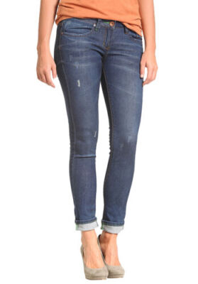 EIN GRÜNER ELEFANT Damen Indigo Chofu Second Skin Jeans NWT