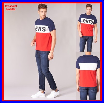 maglietta levis uomo nera