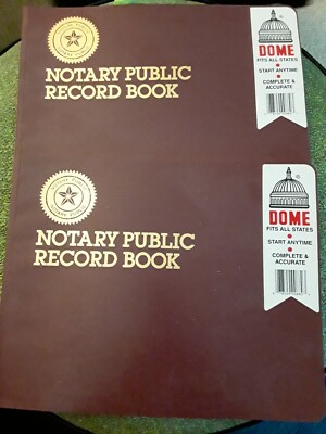 Notary Public Record Book