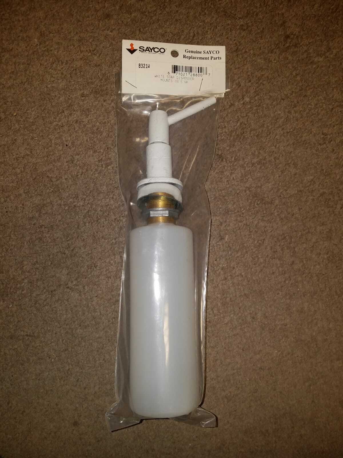 Sayco / Briggs Built In Soap Dispensers Kitchen Sink Accessories Pump Liquid -