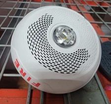 System Sensor SPSCWLED Ceiling Mount Indoor LED Speaker Strobe - White