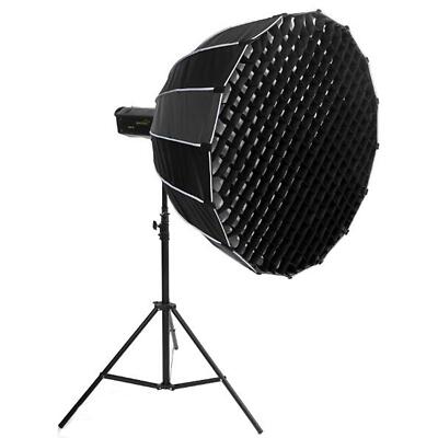 NICEFOTO Deep Parabol Softbox 90cm mit Wabe Parabox für Bowens S