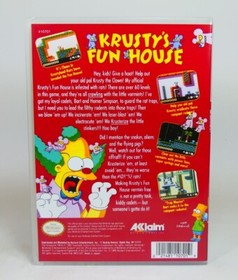 NES Storage Case - Krusty's Fun House - NO GAME
