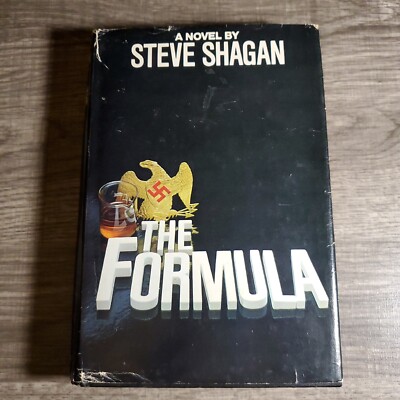The Formula by Steve Shagan 1979 Vintage Hardcover HCDJ BCE Book