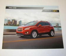 2016 Chevy Trax Factory Original Dealership Full Color Sales Brochure