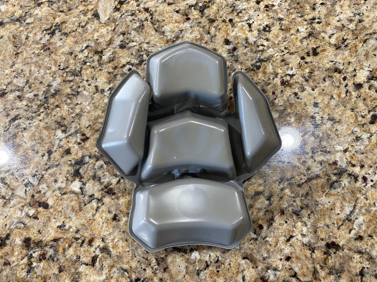 Riddell Speed Flex Football Helmet Gray Crown Bladder Pad