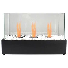 17.75" Bio Ethanol Ventless Portable Tabletop Triple