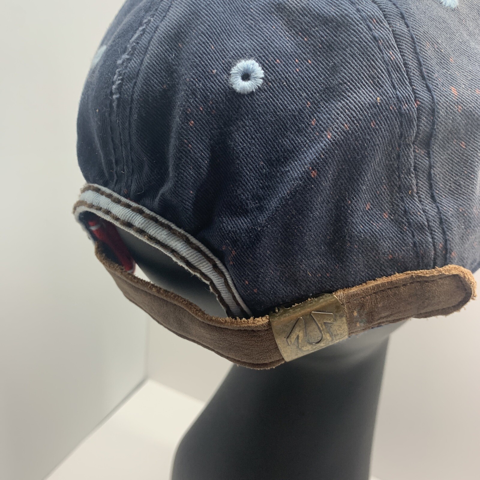 Vintage True Religion Sun Rays Leather Strapback Rare Distressed Baseball Hat image 4