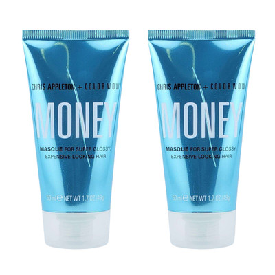 2 pack Chris Appleton + Color Wow Money Masque Super Glossy Hair 1.7oz each NEW