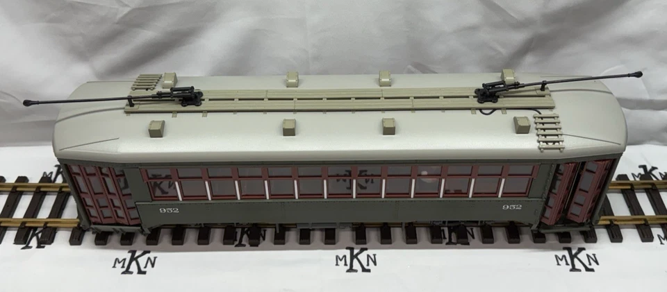 LGB 20380 New Orleans Streetcar Interurban #952 w/Phoenix Sound/Batt G Scale EX/ - Image 2 of 4