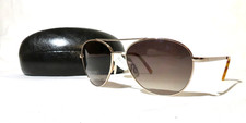 Aviator style Gold Sunglass frame, New demo Sunglasses