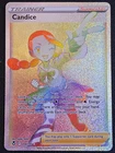 Candice (Secret) 204/195 Swsh12: Sword & Shield - Silver Tempest Holo Rainbow NM