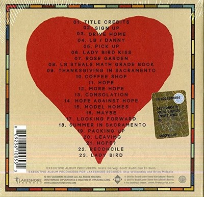 Lady Bird (Original Soundtrack) by BRION,JON [Audio CD]