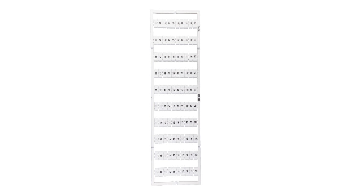 WMB Markers 10x 11-20 793-503/5 Pieces